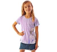 Disney Frozen 2 Girls T-Shirt | Elsa Lilac Tee Top | Merchandise for Kids