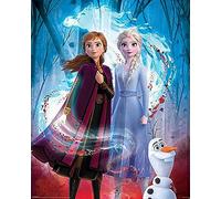 Disney Mini Poster Frozen 2 (Guiding Spirit) Multi-Colour 40 x 50cm