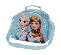 Disney Frozen 2 Happiness-3D Lunch Bag, Turquoise, 25.5 x 20 cm
