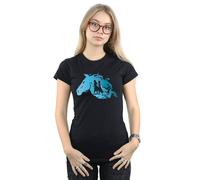 Disney Frozen 2 Nokk Silhouette Cotton T-Shirt In Black Black M
