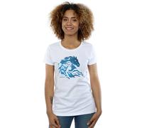 Disney Frozen 2 Nokk Silhouette Cotton T-Shirt In White White S