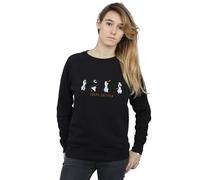Disney Frozen 2 Olaf Shape-Shifter Sweatshirt In Black Black
