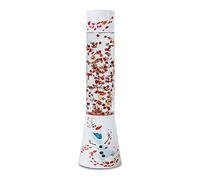 Disney Frozen 2 Olaf Snowman Glitter Motion Lamp | LED Light, Bedside Table Lamp for Desk | Home Decor Accessories and Room Essentials | Official Disney Princess Collectible | 12 Inches Tall