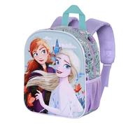 Disney Frozen 2 Spring-Elite 3D Backpack, Blue, 25 x 30 cm, Capacity 7 L
