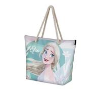 Disney Frozen 2 Summer-Soleil Beach Bag, Blue, 52 x 37 cm