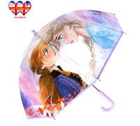 Disney Frozen 2 Transparent Umbrella,Children's Umbrell Official Licensed