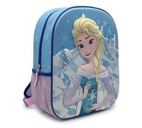 Disney Frozen 3D EVA Backpack for Kids | School Backpack with Hard Shell Front | Lightweight Preschool & Kindergarten Book Bag | Travel Daypack for Girls | Elsa & Anna