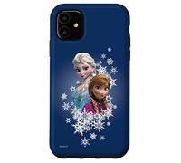 Disney Frozen Anna and Elsa Sisters and Snowflakes Case for iPhone 11