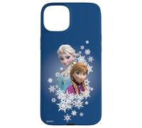 Disney Frozen Anna and Elsa Sisters and Snowflakes Case for iPhone 15 Plus