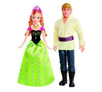 Disney Frozen Anna and Kristoff Doll 2-Pack