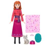 Disney Frozen Anna Doll & Wolf Cub Doll Set
