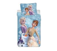 Disney Frozen Anna Elsa Snow Pillow Duvet 135/140 x 200 cm