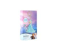 Disney Frozen Anna | Gem Art Kit | 160 Gems | Diamond Art for Kids | Gem art craft kit to decorate a keyring with Anna and Elsa in a hug, perfect for school bags, for Frozen fans aged 3 and up