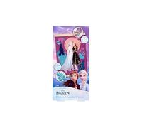 Disney Frozen Anna | Gem Art Kit | 5500 Gems | Diamond Art for Kids | Large gem art kit with Elsa and Anna, wooden strips top and bottom to hang the finished picture, craft kit for ages 3+