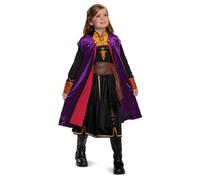 Disney Frozen Anna Travelling Costume for Kids, Product by Disguise, Features Tr