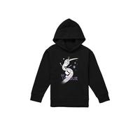 Disney Frozen Be Unique Rainbow With Olaf Youth Kids Pull-Over Hoodie, Black | Size: 7-8 Years Disney Black 7-8 Years