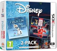 Nintendo Games 3ds Disney Frozen Big Hero 6 Double Pack Clear PAL