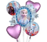 DISNEY FROZEN BIRTHDAY FOIL BALLOON BOUQUET - 5PC