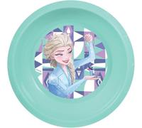 Disney Frozen Blue Plastic Bowl for Kids, Resistant to Accidental Impact and Reusable