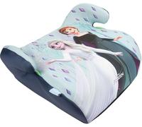 Disney Frozen Booster seat for The Safety of Girls with a Height of 125 to 150 cm with Elsa and Anna Graphics on a Light Blue Background