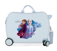 Disney Frozen Children’s Suitcase, Hard-Shell, with Side Combination Lock and 4 Wheels, Cabin Size, Made of ABS, a Strong and Lightweight Material. Joumma Bags