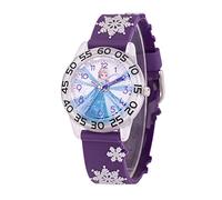 Disney Frozen Children's Quartz Analogue Watch with Plastic Strap, Purple, Purple, berry, strip