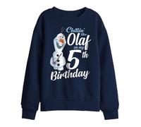 Disney Frozen Chillin Like Olaf 5Th Birthday Kids Sweatshirt, Navy, 5-6