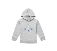 Disney Frozen Choose Joy With Olaf Youth Kids Pull-Over Hoodie, Athletic Heather in Grey | Size: 7-8 Years Disney Grey 7-8 Years