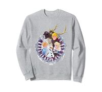 Disney Frozen Christmas Wreath Group Shot Sweatshirt