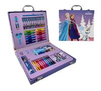 Disney Frozen Colour Box for Children Complete with Colours Stationery Stickers