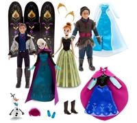 Disney Frozen Deluxe 12 Doll Gift Set Elsa Anna Hans Kristoff