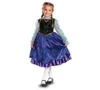 Disney Frozen Deluxe Anna Costume Child Toddler X-Small (3T-4T)