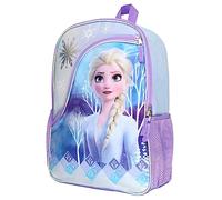 Disney Frozen Elsa 16" Girls Bag School Travel Backpack With Reflective Designs, Multicolored, One Size, Travel Backpacks