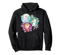 Disney Frozen Elsa Ana Olaf Color Spheres Pullover Hoodie