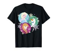 Disney Frozen Elsa Ana Olaf Color Spheres T-Shirt
