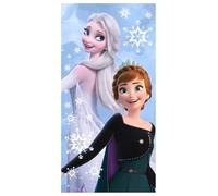 Disney Frozen Elsa Anna Children's Bath Towel | Beach Towel Shower Towel for Girls | 100% Cotton 70 x 140 cm | Eco Text Standard