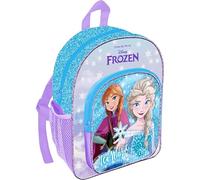 Disney Frozen Elsa Anna Girls School Backpack Nursery Rucksack Deluxe Bag With Front Pocket Mesh Side