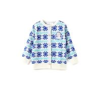 Disney Frozen Elsa Anna Princess Toddler Girls Christmas Pullover Long Sleeve Crew Neck Knitted Jumper Pullover 2-6 Years, White-Elsa, 4-5 Years