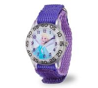 Disney Frozen Elsa Girl's Plastic Time Teacher Watch