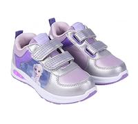 Disney Frozen Elsa Girls Sport Shoes with LED Lights 4983, multi-coloured, 29 EU