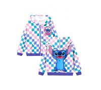 Disney Frozen Elsa Princess Cinderella Belle Stitch Girls Hoodie: Zip up Hooded Jacket/Sweatshirt for Unisex Toddler to Kid