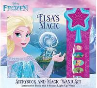 Disney Frozen: Elsa's Magic Storybook and Magic Wand Sound Book Set
