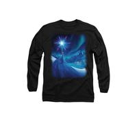 Disney Frozen Elsa's Magical Light Long Sleeve T-Shirt, Black Black