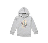 Disney Frozen Fire It Up With Olaf & Bruni The Fire Spirit Youth Kids Pull-Over Hoodie, Athletic Heather in Grey | Size: 9-11 Years Disney Grey 9-11 Years