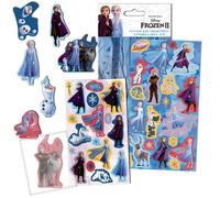 Disney Frozen Frozen Ii Foil Orted Designs Sticker Sheet Multicoloured (One Size)