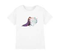 Disney Frozen Girl's Frozen Anna and Olaf Like Warm Hugs T Shirt