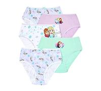 Disney Frozen Girls Knickers, Multipack Briefs For Girls, Ages 3 to 9 Years Old (5-6 Years) Multicoloured