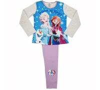 Disney Frozen Girls Pyjamas (as8, age, 5_years, 6_years, regular, 5-6 Years) Lilac