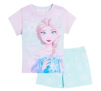 Disney Frozen Girls Short Pyjamas Blue 7-8 Years