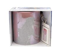 Disney Frozen II Anna & Elsa Ceramic Glitter Mug in A Gift Box